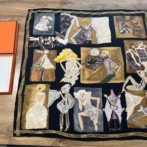 Hermes Silk Scarf
